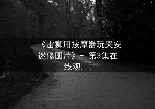 《雷狮用按摩器玩哭安迷修图片》- 第3集在线观看 - 揭秘这场禁忌游戏的背后真相