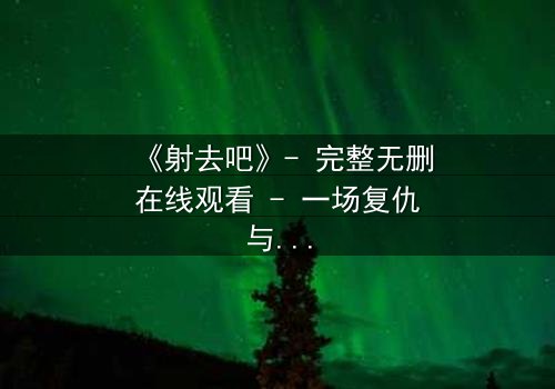 《射去吧》- 完整无删在线观看 - 一场复仇与救赎的终极对决