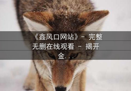 《鑫风口网站》- 完整无删在线观看 - 揭开金融风暴背后的惊天骗局