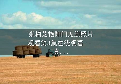 张柏芝艳阳门无删照片观看第3集在线观看 - 真相背后,谁在操控一切?